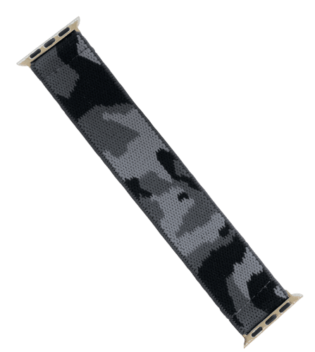 Grey Camouflage Stretch Watchband 2